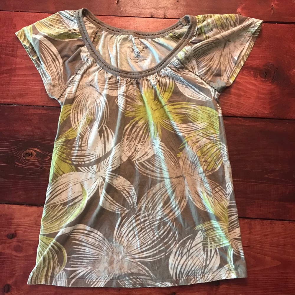 Sonoma tropical floral t-shirt 🌺